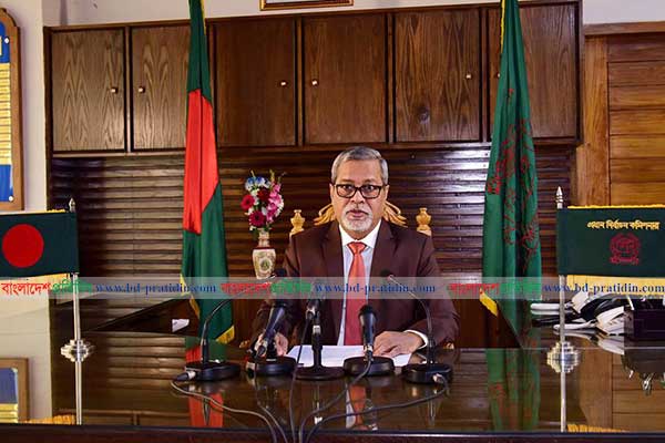 জাতির উদ্দেশে দেয়া সিইসির পূর্ণ ভাষণ