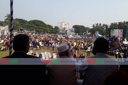 রাজশাহীতে ঐক্যফ্রন্টের জনসভা শুরু