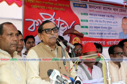 বিএনপি নির্বাচনে না এলে জনগণ তাদের প্রত্যাখ্যান করবে : মেনন