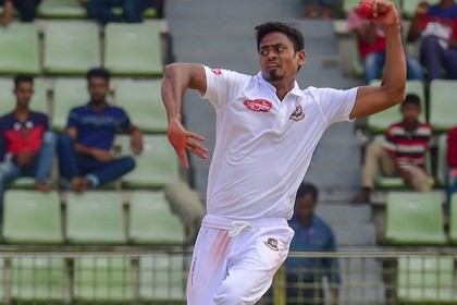 এবার তাইজুলের স্পিনে ঘায়েল তিরিপানো