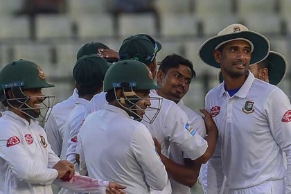 দলকে চালকের আসনে রাখতে পেরে খুশি তাইজুল