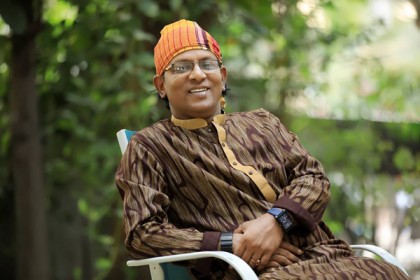 ভারতের বাউল উৎসবে 'ভাওয়াইয়া রাজা'