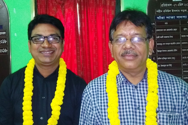 চুয়াডাঙ্গা প্রেসক্লাবের সভাপতি আকবর, সম্পাদক আরিফুল