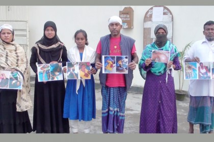 লক্ষ্মীপুরে গ্রেফতার আতঙ্কে এলাকাছাড়া এক পরিবার

