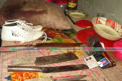 বগুড়ায় ছাত্রলীগ নেতার ঘর থেকে নাঈম হত্যার আলামত উদ্ধার