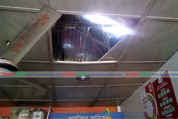 ফুলপুরে ভাইটকান্দি বাজারে এক রাতে ৫ দোকানে দুর্ধর্ষ চুরি