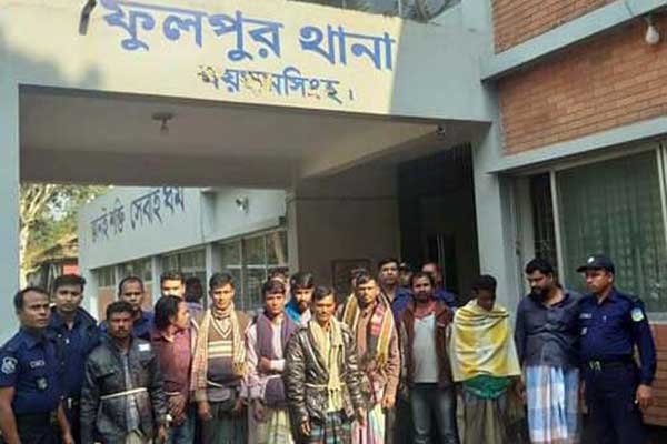 মাদক ও জুয়ার বিরুদ্ধে ফুলপুর ওসির যুদ্ধ ঘোষণা