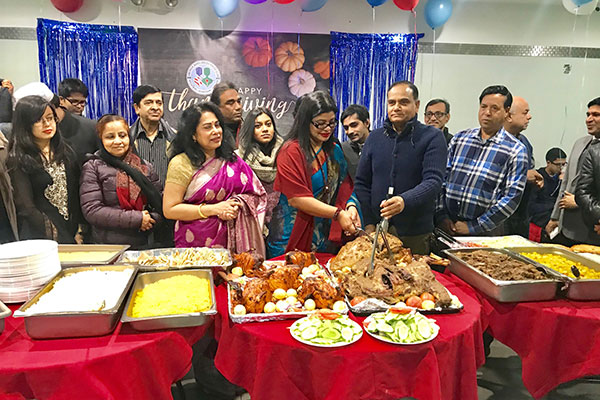নিউইয়র্কে গণমাধ্যম কর্মীদের ‘থ্যাঙ্কস গীভিং ডে’ উদযাপন