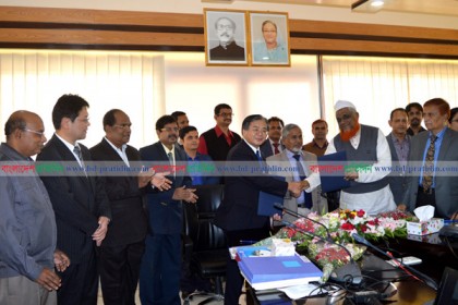 জাপানের হিরোসাকি বিশ্ববিদ্যালয় ও হাবিপ্রবি’র মধ্যে সমঝোতা স্মারক স্বাক্ষর 