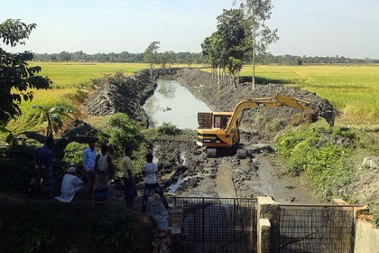 ফুলপুরে খাল খননে সহস্রাধিক কৃষকের ভাগ্য উন্নয়ন