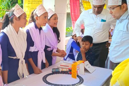 নরসিংদীর মনোহরদীতে অনুষ্ঠিত হল গণিত মেলা