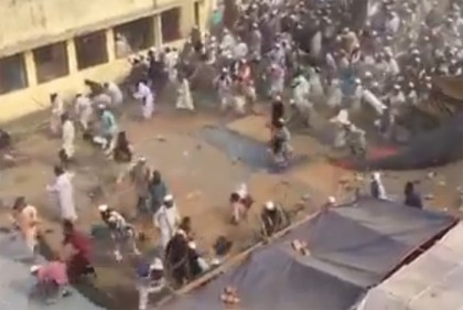 তাবলীগ জামাতের দু'গ্রুপের সংঘর্ষের ভিডিও ভাইরাল