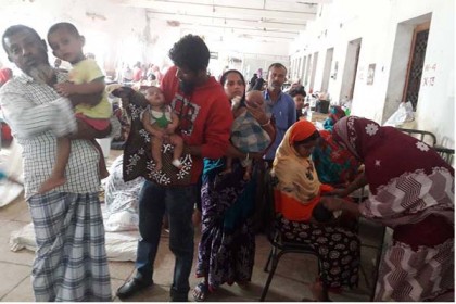 নোয়াখালীতে শীতজনিত রোগে ১০ দিনে ১৬২ শিশু হাসপাতালে