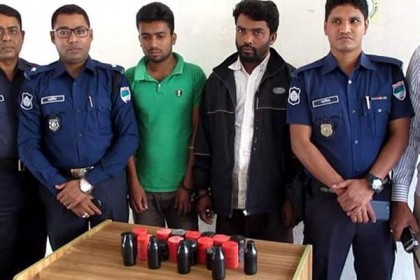 ঝিনাইদহে দুই শিবির কর্মী আটক

