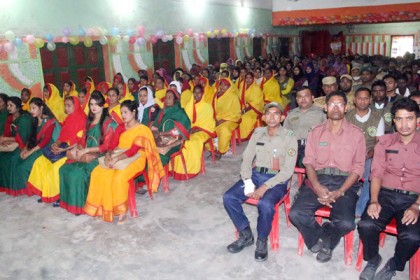 চরভদ্রাসনে আনসার ও ভিডিপি সমাবেশ অনুষ্ঠিত