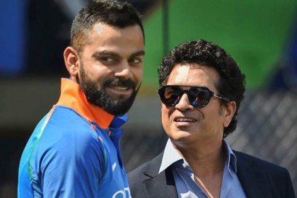 কোহলির সামনে শচীনের রেকর্ড ভাঙার হাতছানি