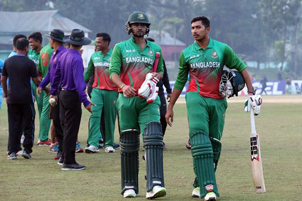 তামিম-সৌম্যের শতকে দারুণ জয় বাংলাদেশের