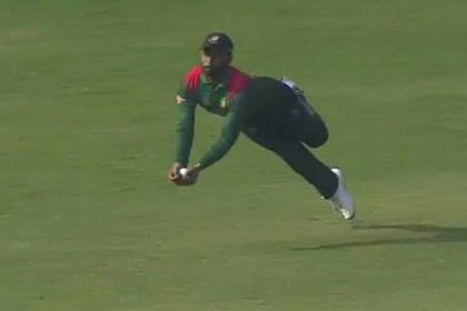 তামিমের দুর্দান্ত ক্যাচে হতাশ ব্রাভো