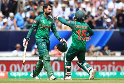 শতরানের জুটিতে তামিম-মুশফিকের রেকর্ড 