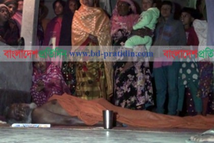 হাকিমপুরে একজনকে হত্যার অভিযোগ