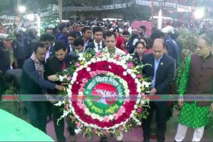 বর্ণাঢ্য আয়োজনে লক্ষ্মীপুরে উদযাপিত হচ্ছে মহান বিজয় দিবস 
