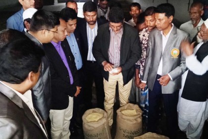 শেরপুরে আমন চাল সংগ্রহ অভিযান 

