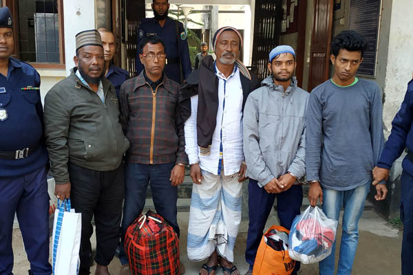 শেরপুরে বিএনপির ৫ নেতাকর্মী গ্রেফতার

