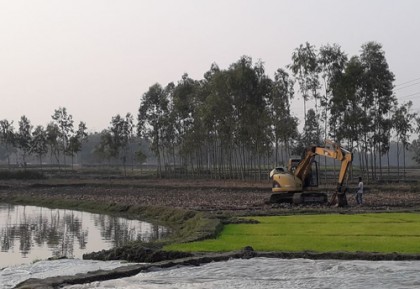 ভেরসা নদীর পুনঃখনন শুরু