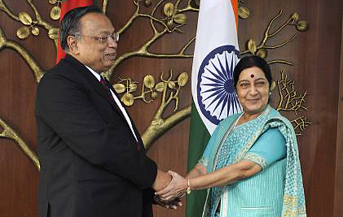 মাহমুদ আলীকে ভারতের পররাষ্ট্রমন্ত্রীর অভিনন্দন