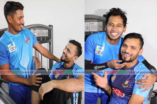 ভোটের মাঠ থেকে খেলার মাঠে মাশরাফি