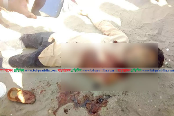 সমুদ্র সৈকতে অজ্ঞাত যুবকের গুলিবিদ্ধ লাশ উদ্ধার
