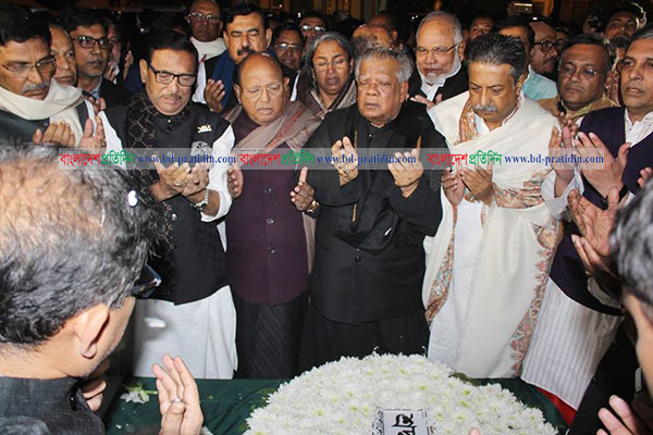 সৈয়দ আশরাফের জন্য কাঁদলেন কাদের