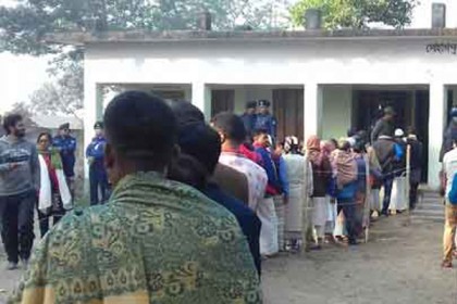 ব্রাহ্মণবাড়িয়ায়-২ আসনে স্থগিত ৩ কেন্দ্রে ভোটগ্রহণ চলছে