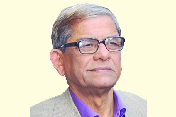 বিএনপি নির্মূলে সরকার মরিয়া : ফখরুল