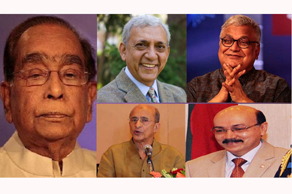 বঙ্গবন্ধুর প্রতিকৃতিতে প্রধানমন্ত্রীর ৫ উপদেষ্টার শ্রদ্ধা