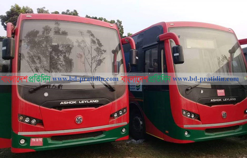 ভারত থেকে বেনাপোল বন্দরে এলো ২৯টি বিআরটিসির বাস ও ট্রাক