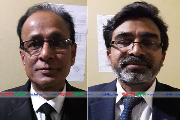 সুনামগঞ্জ আইনজীবী সমিতির সভাপতি চাঁন মিয়া, সম্পাদক সাহারুল
