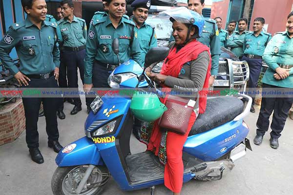 শাহনাজের বাইক যেভাবে উদ্ধার করা হলো 