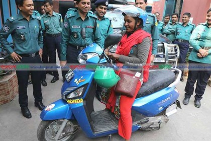 শাহনাজের বাইক যেভাবে উদ্ধার করা হলো 