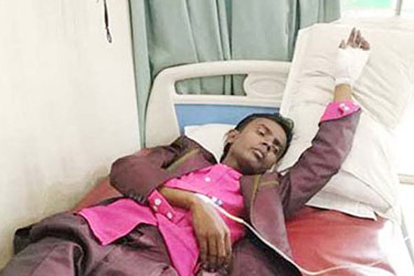 শুটিংয়ে আহত হিরো আলম