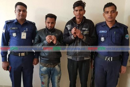 নোয়াখালীতে ডাকাত ও মোটরসাইকেল চোরসহ গ্রেফতার ৩