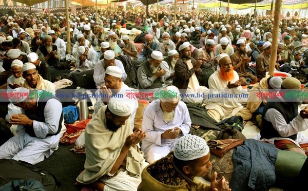 শেষ হল বগুড়ার ইজতেমা 