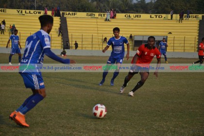 পূর্ণ পয়েন্ট নিয়ে মাঠ ছাড়ল শেখ রাসেল