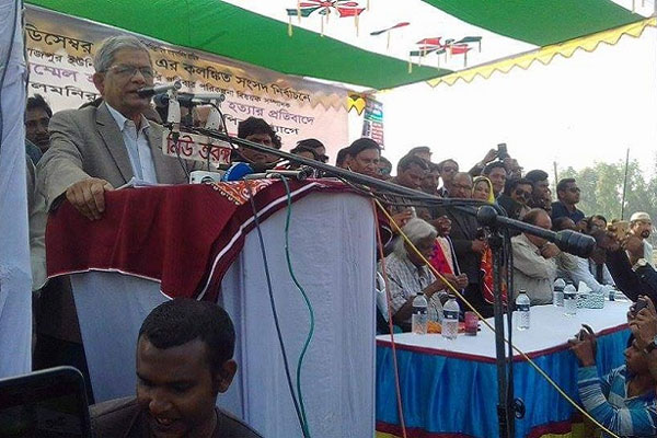 ৩০ ডিসেম্বর দেশে কোনো নির্বাচন হয়নি : মির্জা ফখরুল