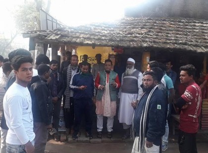 নাটোরে স্বেচ্ছাসেবক লীগের গণসংযোগ ও মতবিনিময় 