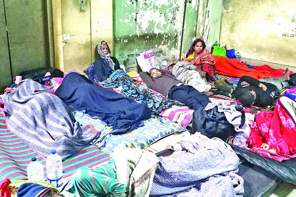 যেন রোগীর ডাম্পিং স্টেশন