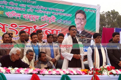 আপনাদের প্রয়োজন মিটাতে চেষ্টা করব : খালিদ মাহমুদ চৌধুরী