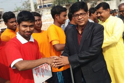 রাজশাহীতে প্রথমবারের মতো অনুষ্ঠিত হল সেপাক টাকরো চ্যাম্পিয়নশিপ
