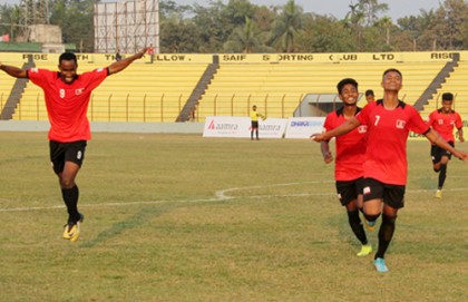 জাহিদের হ্যাট্রিকে হারল মোহামেডান