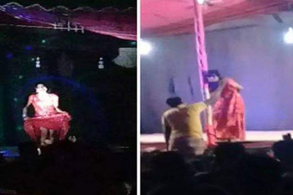 ঠাকুরগাঁওয়ে মেলার নামে চলছে অশ্লীল নৃত্য

